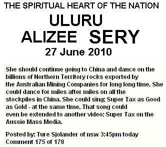 Alizee Sery 27 june 2010 au